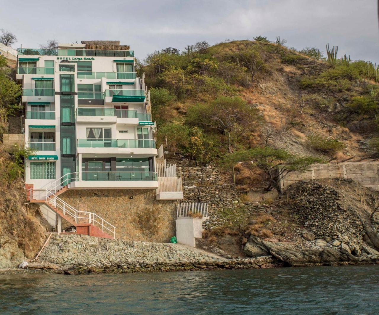 Hotel Large Beach Taganga Eksteriør billede