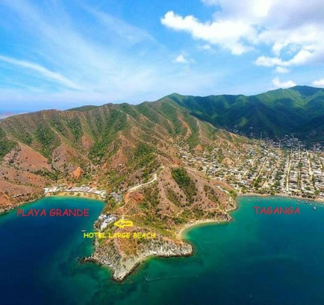 Hotel Large Beach Taganga Eksteriør billede